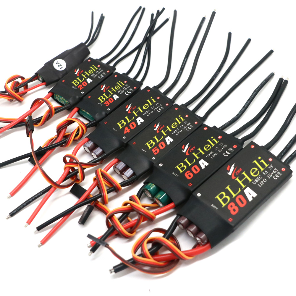 Rc Hobby Car - Бесщеточный ESC BLHeli 80A 12A 20A