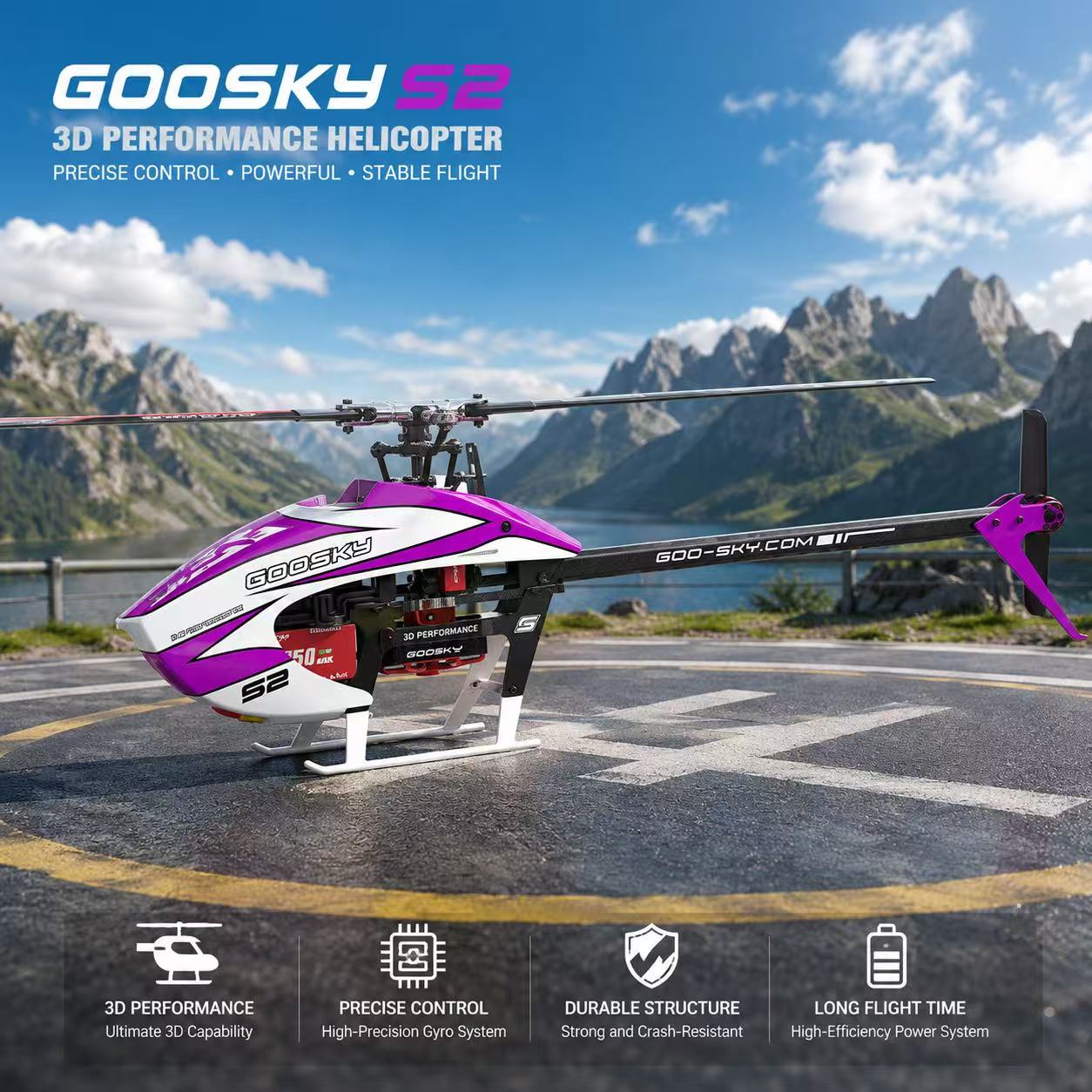 GOOSKY Legend S2 Max 6-канальн – обзор и цена Rc Hobby Direct