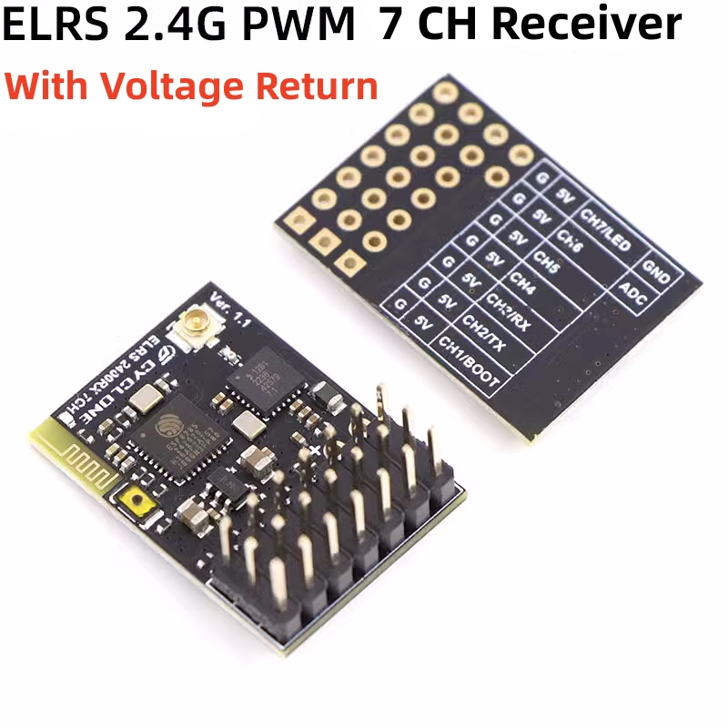 ELRS 2,4G PWM 7CH 6CH CRSF при – обзор и цена Rc Hobby Car