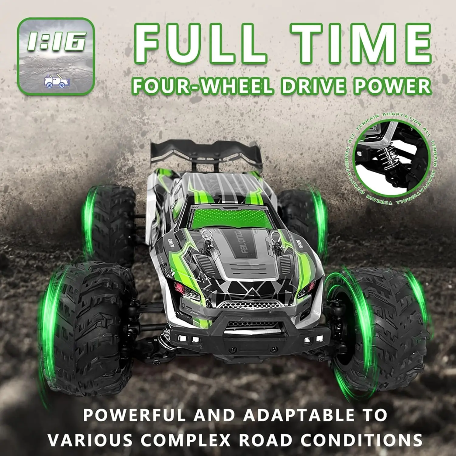 «1:16 4WD радиоуправляемая маш – обзор и цена Rc Hobby Tech Bali