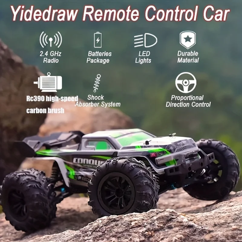 «1:16 4WD радиоуправляемая маш – обзор и цена Rc Hobby Tech Bali
