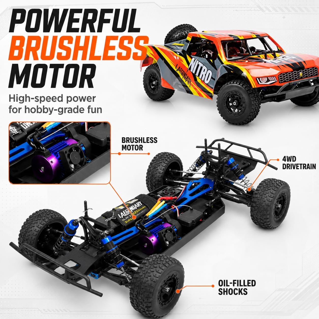 Полноприводный радиоуправляемы – обзор и цена Rc Roc Hobby
